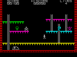 Screenshot of spectrum game: Fireman Fred